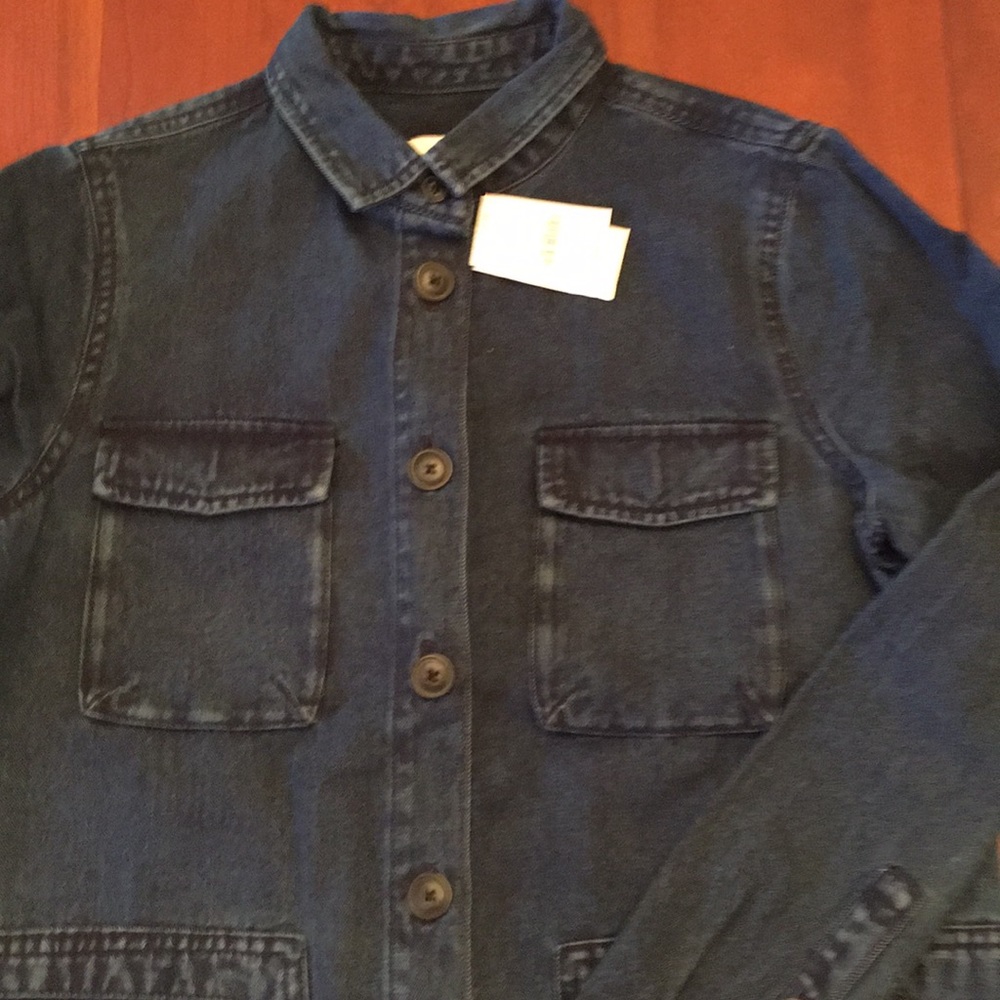 New with tags - JCrew jean shirt